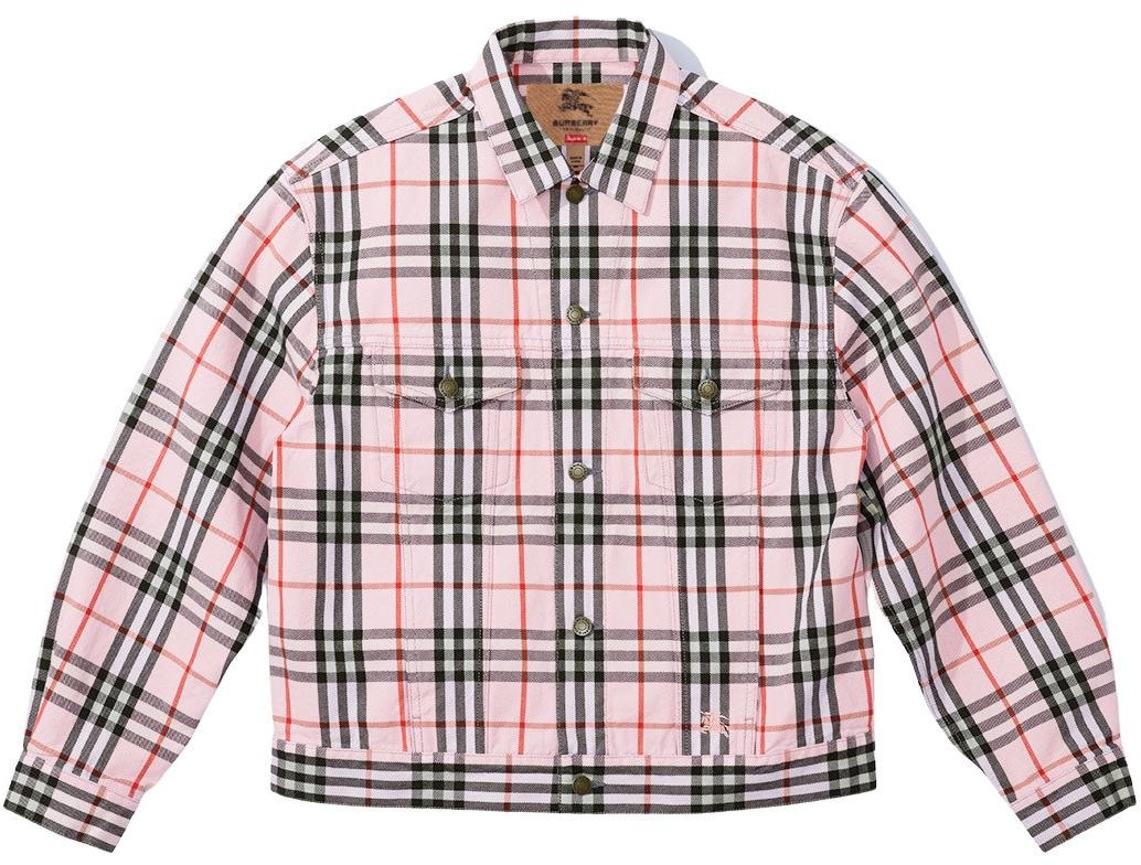 Supreme®/Burberry® Denim Trucker Jacket view 14
